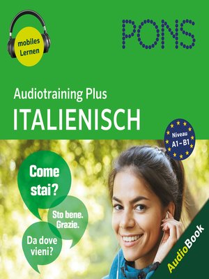 cover image of PONS Audiotraining Plus ITALIENISCH